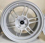 17 inch 4x100 Kipardo KF5058 Gloss Silver velgen 7.5J ET38, Auto-onderdelen, Banden en Velgen, Nieuw, 17 inch, Velg(en)