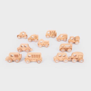 TickiT houten voertuigen set - natu van €83,99 voor €72,90, Ophalen of Verzenden, Nieuw