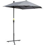 2 X 2 M Half Ronde Parasol Zonnescherm Met Beugel Waterdicht, Verzenden