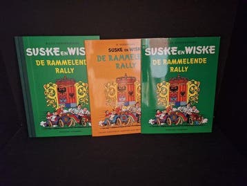 Suske en Wiske - De rammelende rally - Luxe HC met linnen, Nieuw