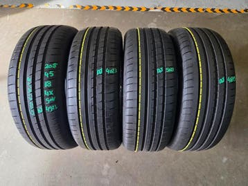 205/45/18 90V GOODYEAR ZOMERBANDEN 7,3MM PROFIEL 4X, Ophalen, 18 inch, Gebruikt, 205 mm