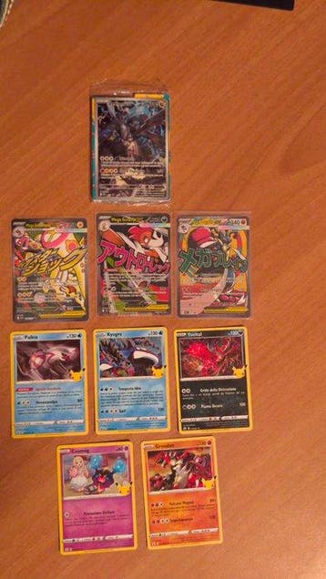 Pokémon - 9 Card Foil, Promo card, Full art - Various sets, Nieuw