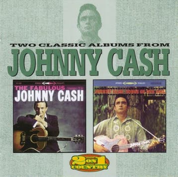 Johnny Cash - Two Classic Albums From Johnny Cash - The Fabu, Ophalen of Verzenden, Gebruikt