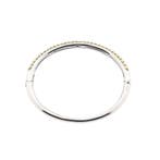 Zilveren TiSento slavenarmband met goud verguld; Maat S, Sieraden, Tassen en Uiterlijk, Armbanden, Ophalen of Verzenden, Gebruikt