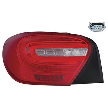 Mercedes A W176 2012-2014 Achterlicht Links LED, Verzenden, Nieuw