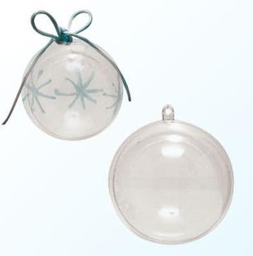 Bal plastic deelbaar Clear 5 cm, Hobby en Vrije tijd, Ophalen of Verzenden, Nieuw