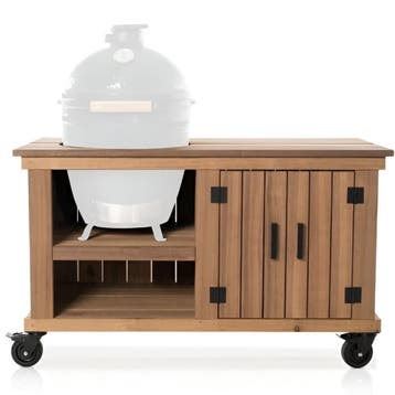 Fraaii Buitenkeuken Meranti Storage XL + Houten Werkblad, Verzenden, Nieuw