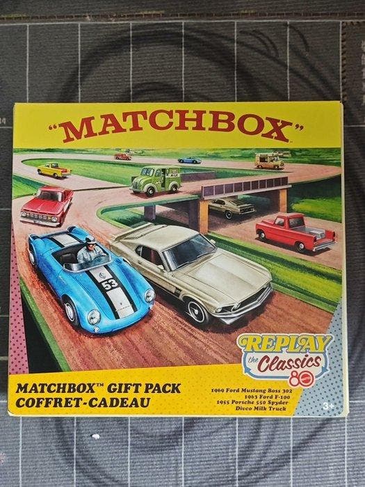 Matchbox 1:64 - Modelauto (4) - Classic Revisited 80th, Hobby en Vrije tijd, Modelauto's | 1:5 tot 1:12