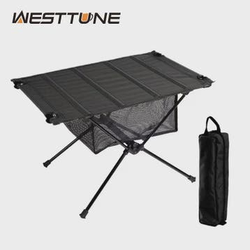 WESTTUNE Campingtafel Opvouwbaar Lichtgewicht Aluminium & 16, Verzenden, Nieuw