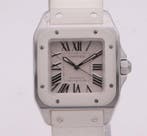 Cartier - Santos 100 - 2878 - Unisex - 2009, Nieuw