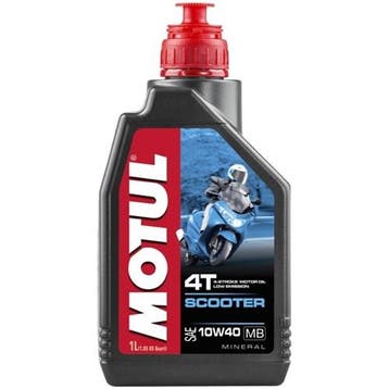 10W40 Scoot 4Tmb 1L Motorolie, Verzenden, Nieuw