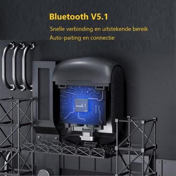 QuchiQ™ Draadloze Oordopjes - Oordopjes Draadloos - Earpods, Telecommunicatie, Mobiele telefoons | Oordopjes, Ophalen of Verzenden