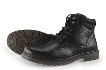 Bullboxer Veterboots in maat 45 Zwart, Verzenden, Zwart, Boots, Zo goed als nieuw