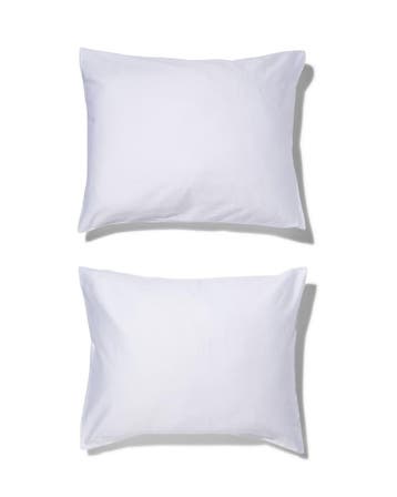 HEMA Kussenslopen 60x70cm hotel katoen satijn wit - 2 stuks, Verzenden, Nieuw, Wit