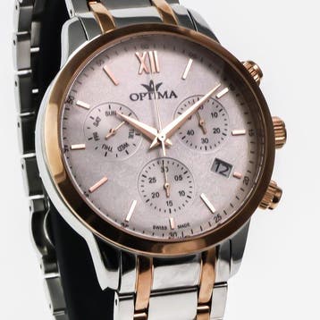 Optima - Swiss Made Chronograph Watch - OSC450-SR-1 - Zonder, Nieuw