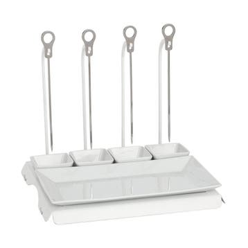 GGM Gastro | Spiesenhanger - incl. 4 spiesen | SPAG4W |, Verzenden, Nieuw