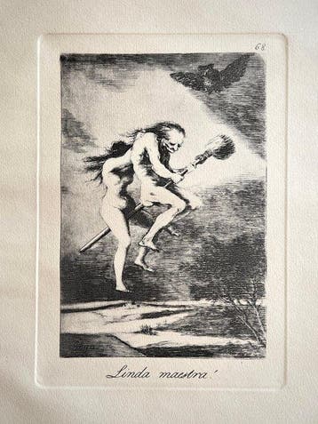 Francisco De Goya (1746-1828) - Los Caprichos - Linda