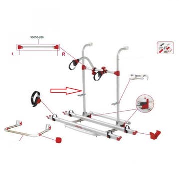 Fiamma Tussen stang v. bikeholders CB Pro 98656-279, Nieuw