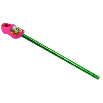 Potlood klompje roze met molen en tulpen, Ophalen of Verzenden, Nieuw