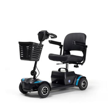 Vermeiren One Air+ Demontabele Scootmobiel - Zwart 8 km/u, Ophalen of Verzenden, Nieuw, Vermeiren