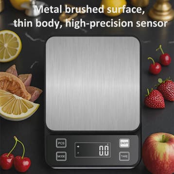 Digitale Keukenweegschaal 10kg - 0.1g Precisie, Waterdicht R, Verzenden, Nieuw