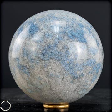Natuurlijke zeldzame blauwe K2 Sphere- 1216.34 g