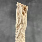 Snijwerk, NO RESERVE PRICE -Stunning dragon head carving, Antiek en Kunst