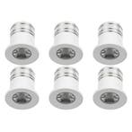 LED Veranda Spot Verlichting 6 Pack - Velvalux - 3W -, Metaal of Aluminium, Nieuw, Ophalen of Verzenden, Led