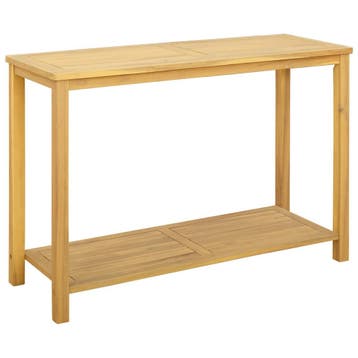 vidaXL Tuin Console Tafel Licht acacia 110 x 40 x 75 cm, Verzenden, Nieuw