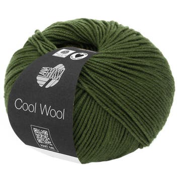 Lana Grossa Cool Wool - 2042 Donkerolijf - Merinowol Garen, Ophalen of Verzenden, Nieuw