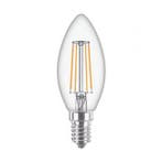 Led lamp E14 | Kaars | Philips (4.3W, 470lm, 2700K), Verzenden, Nieuw