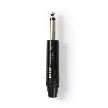 6.35 mm jack plug | M | Nedis (Mono, Metaal), Verzenden, Nieuw