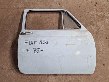 Gave deur voor Fiat 850, Ophalen, Gebruikt, Fiat, Deur