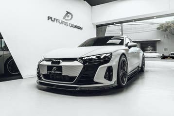 Audi E-Tron GT carbon voorlip splitter, Auto diversen, Tuning en Styling, Verzenden