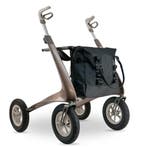 byACRE Carbon Overland Rollator met Dagelijkse tas – Bruin, Diversen, Rollators, Ophalen of Verzenden, Nieuw