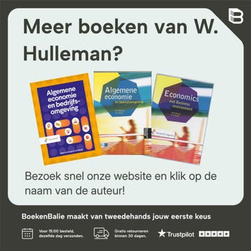 Meso economie en bedrijfsomgeving - W. Hulleman, Verzenden, Zo goed als nieuw, W. Hulleman