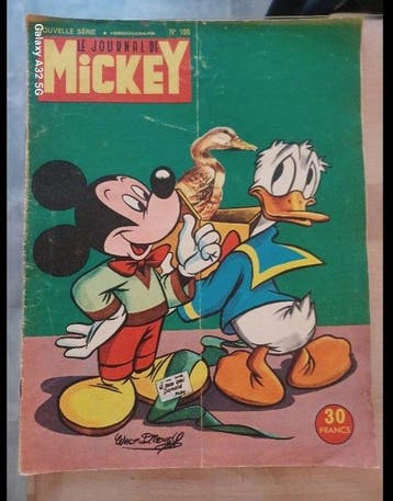 Le Journal de Mickey - Année 1956 complète - 52, Nieuw
