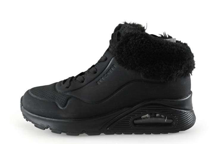 Skechers Veterboots Meisjes in maat 35 Zwart, Kinderen en Baby's, Kinderkleding | Schoenen en Sokken, Jongen of Meisje, Zo goed als nieuw