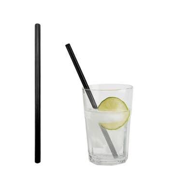 GGM Gastro | (50 stuks) Glazen rietjes - recht - 200mm - ø |, Verzenden