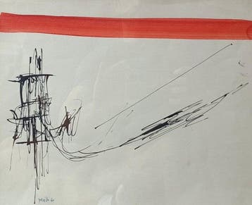 Achille Perilli (1927-2021) - Senza titolo