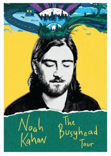 Posters - Poster Kahan, Noah - The Busyhead Tour, Verzenden, Zo goed als nieuw