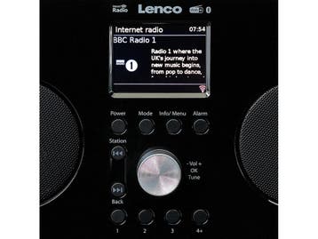 Lenco PIR-645BK - DAB+ Radio - Bluetooth 4.2 - Zwart, Verzenden, Nieuw