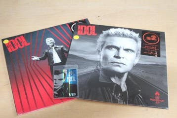 Billy Idol - The Cage EP (red vinyl) + The Roadside EP +, Nieuw in verpakking