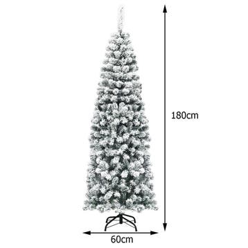 2dekans | Coast Potlood Kerstboom Met Sneeuw - Met Metalen, Ophalen of Verzenden, Zo goed als nieuw