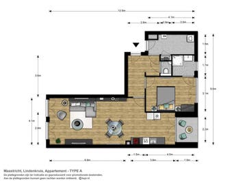 Te huur: Appartement Maagdendries in Maastricht, Limburg, Maastricht, Appartement