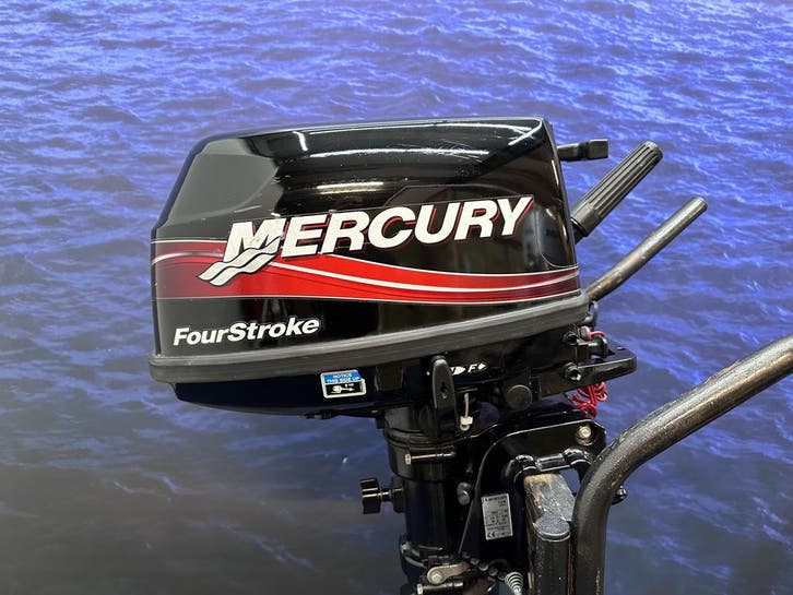 Mercury 5 pk buitenboordmotor, Watersport en Boten, Buiten- en Binnenboordmotoren, Buitenboordmotor, Minder dan 5 pk, Viertaktmotor