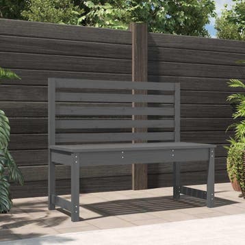 Buitenbank van hout - 109cm - Retourdeal, Ophalen of Verzenden, Zo goed als nieuw, Hout