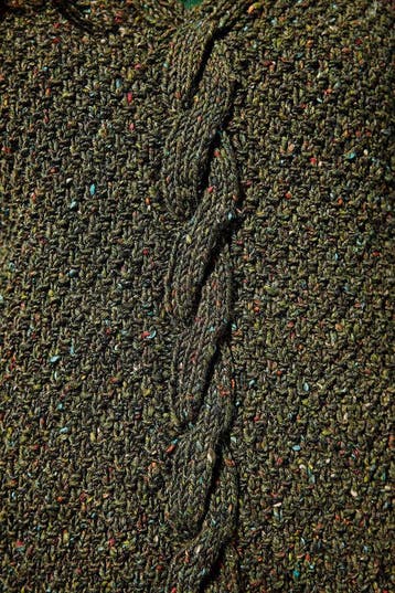 Breipatroon Damesspencer Fern met kabels van Donegal Tweed, Ophalen of Verzenden, Nieuw