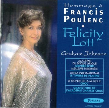 cd - Felicity Lott - Graham Johnson , Francis Poulenc â., Verzenden, Zo goed als nieuw