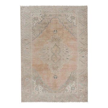 Usak - Tapijt - 262 cm - 180 cm - Turkse roze Oushak wol, Nieuw